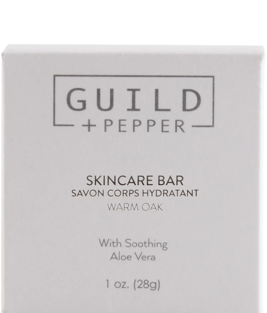 Gilchrist & Soames Guild and Pepper Warm Oak Skincare Bar 1oz Lot of 12 each. Total of 12oz