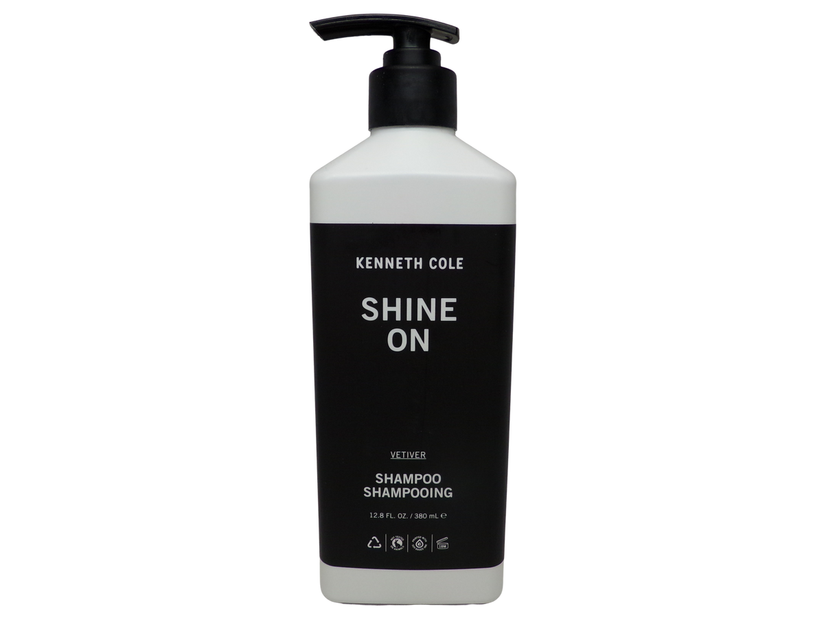 Kenneth Cole Shine On Vetiver Shampoo and No Knots Conditioner Two of ea(12.8oz)