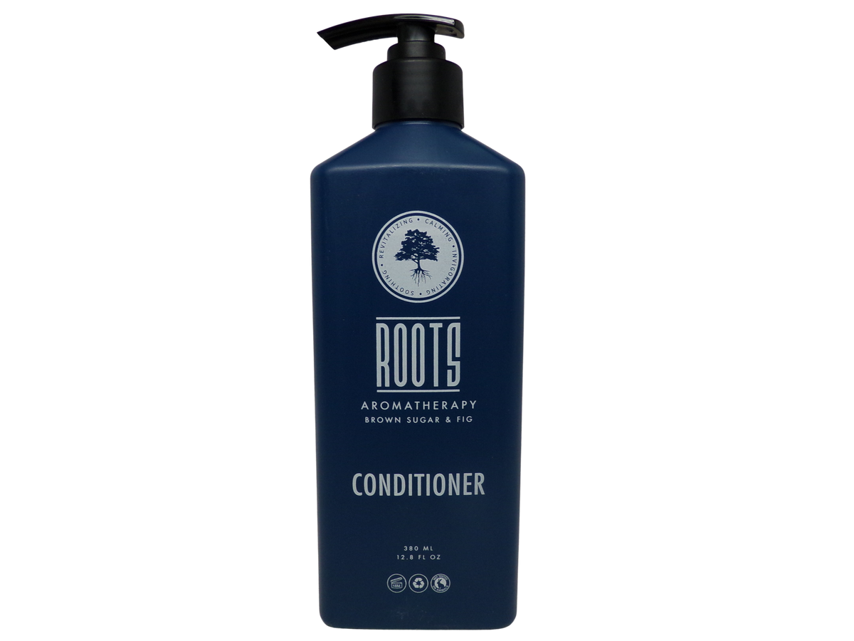 Roots Aromatherapy Brown Sugar & Fig Conditioner Lot of two 12.17oz Bottles