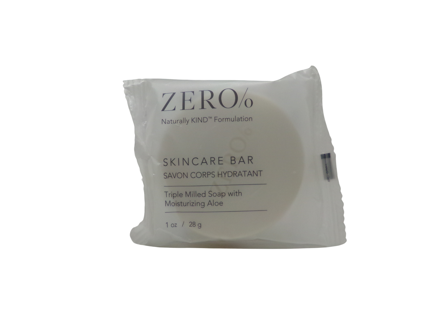 Zero% Triple Milled and Moisturizing Aloe Lot of 24 each 1oz Soap Bars
