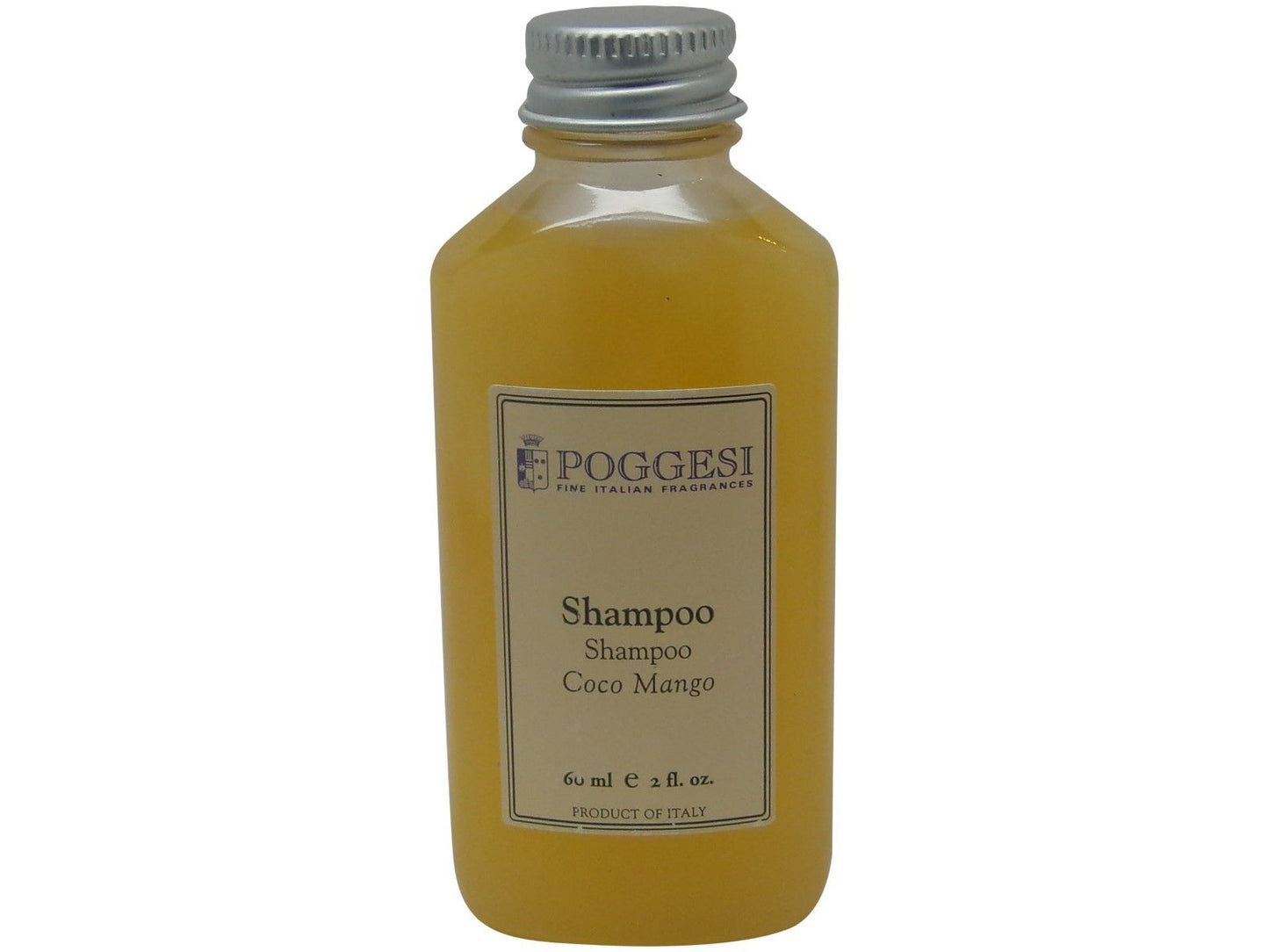 Poggesi Coco Mango Shampoo Lot of 3 each 2oz Bottles. Total of 6oz.