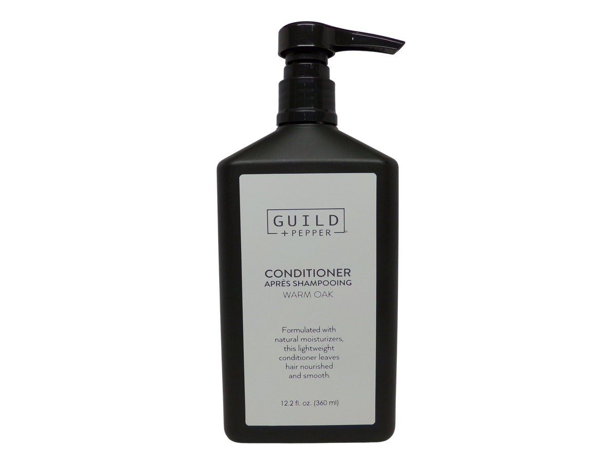 Gilchrist & Soames Warm Oak Shampoo and Conditioner Pump Bottles (12oz) 2 of each