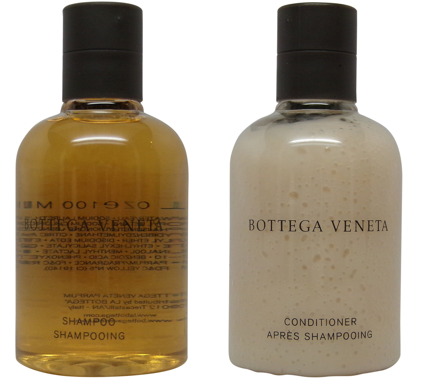 Bottega Veneta Shampoo & Conditioner lot of 2 (1 of each) 3.4oz bottles.