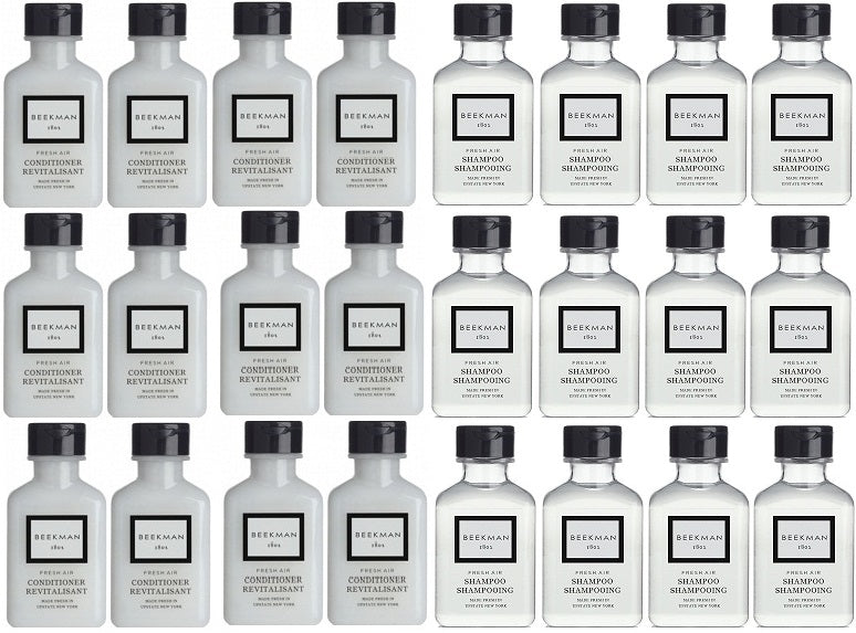 Beekman 1802 Fresh Air Shampoo & Conditioner Lot of 24 (12 of Each)
