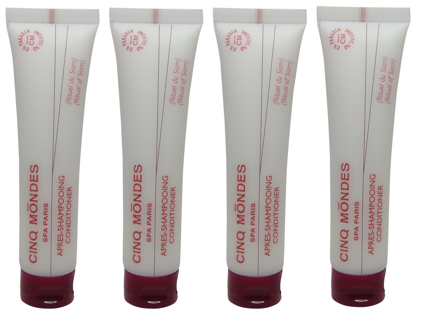 Cinq Mondes Conditioner Rituel du Siam lot of 4 each 1.35oz. Total of 5.4oz