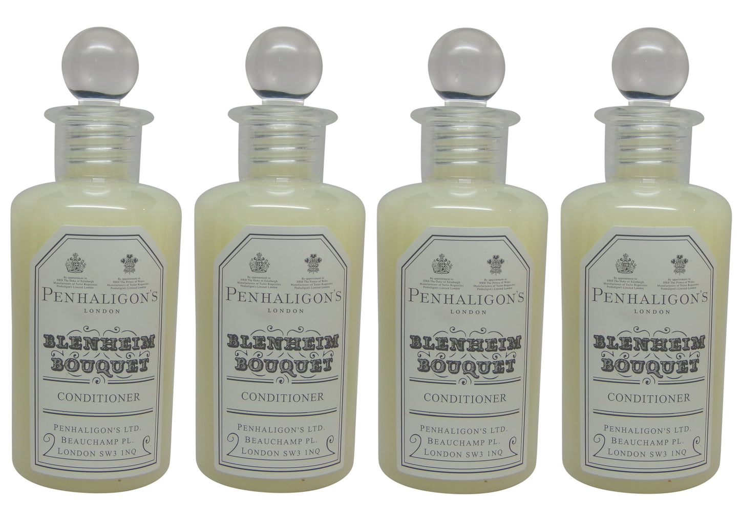Penhaligons Blenheim Bouquet Conditioner lot of 4 each 3.4oz Bottles.Total of 13.6oz