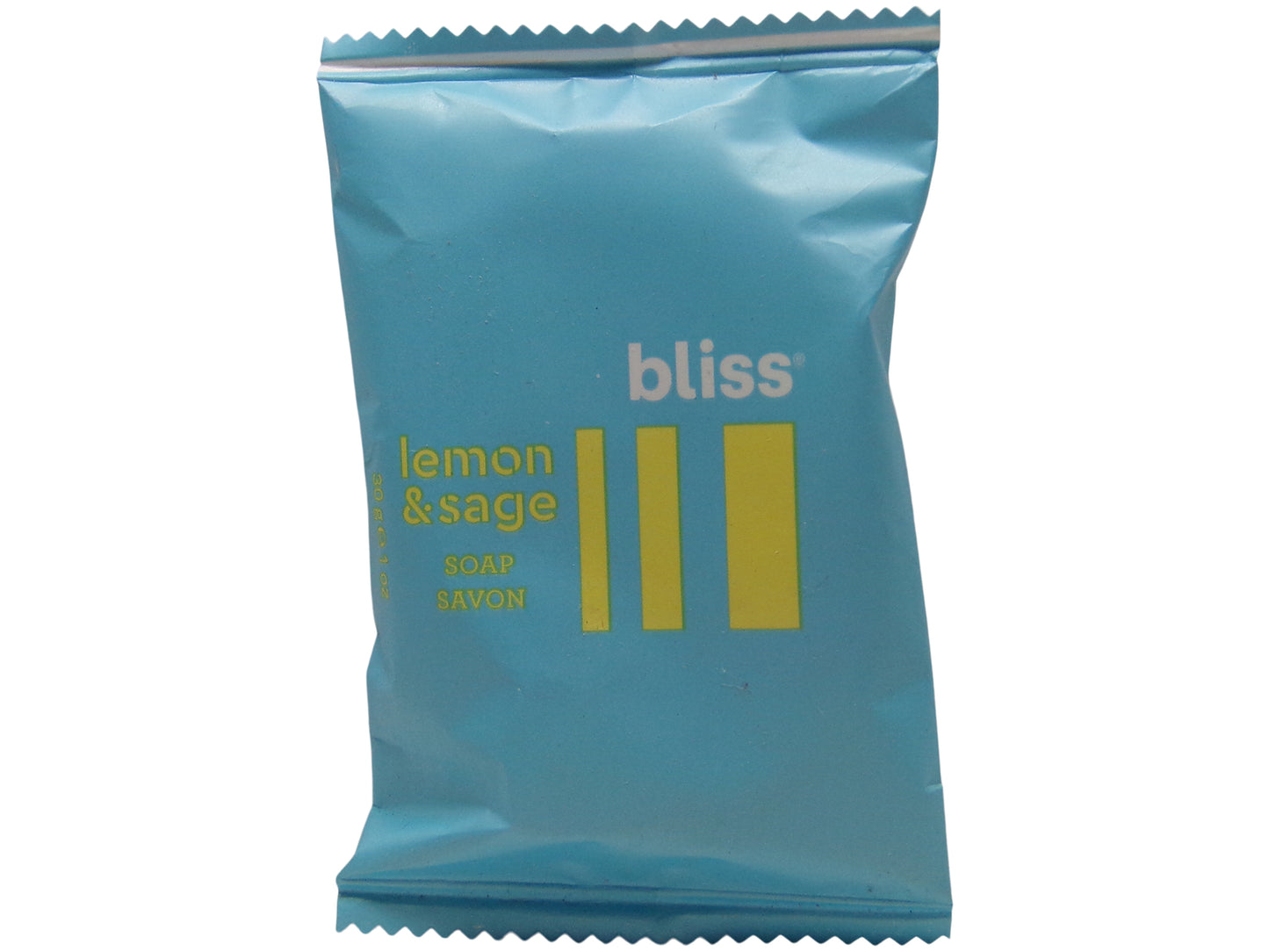 Bliss Lemon & Sage Soap Lot of 10 Each 1oz Bars. Total of 10oz