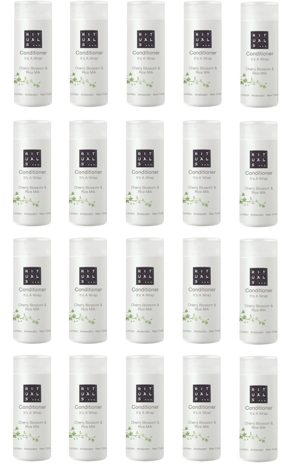 Rituals Radisson Its a Wrap Cherry Blossom & Rice Milk Conditioner. Lot of 20