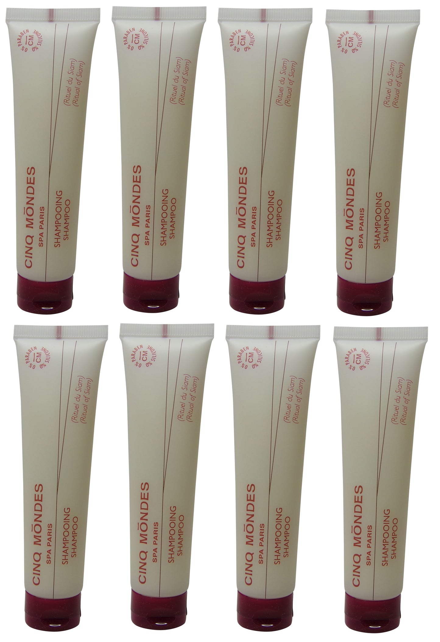 Cinq Mondes Shampoo Rituel du Siam lot of 8 each 1.35oz. Total of 10.8oz