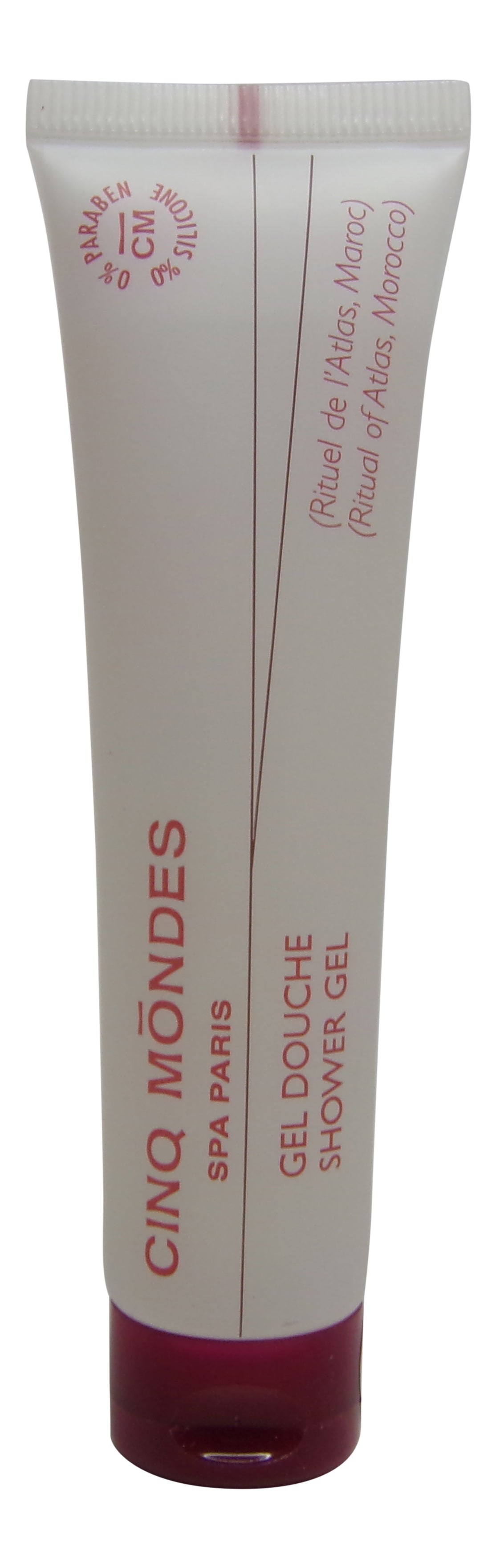 Cinq Mondes Shower Gel Rituel de l'Atlas lot of 4 each 1.35oz. Total of 5.4oz