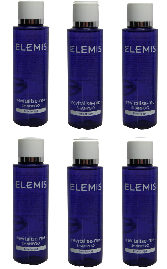 Elemis Revitalise Me Shampoo lot of 6 each 1.7oz bottles. Total of 10.2oz