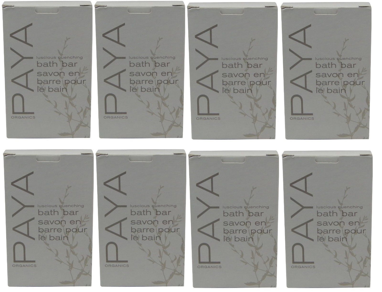 PAYA Organics Luscious Quenching Soap w/orange peel lot of 8 bars Total of 12oz