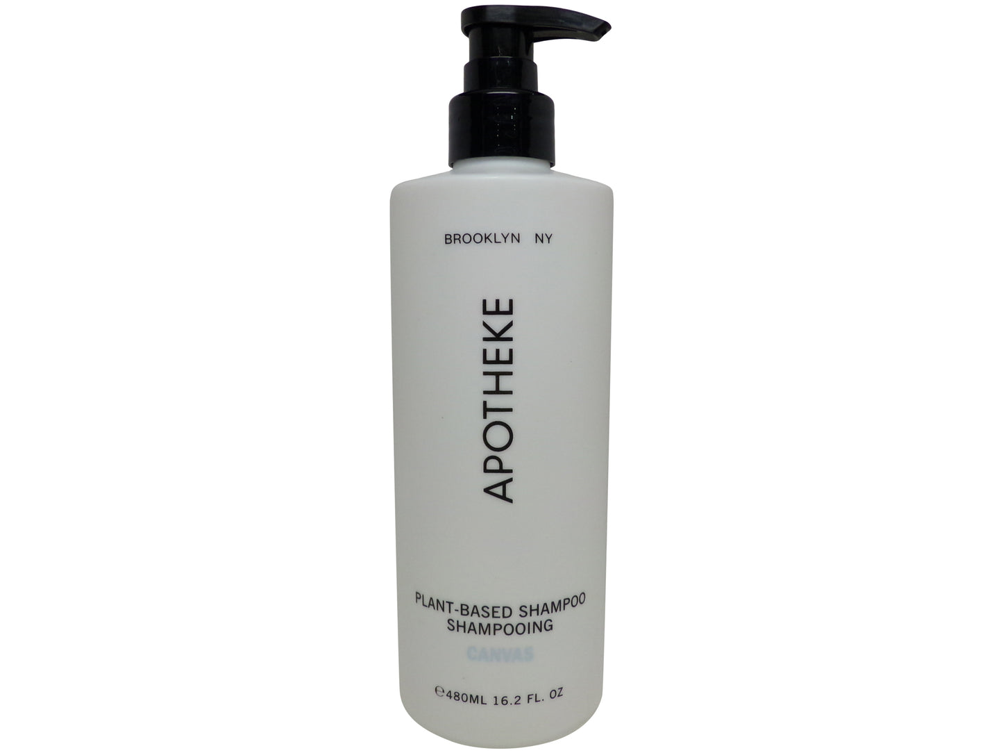 Apotheke Canvas Shampoo 16.2oz Pump Bottle