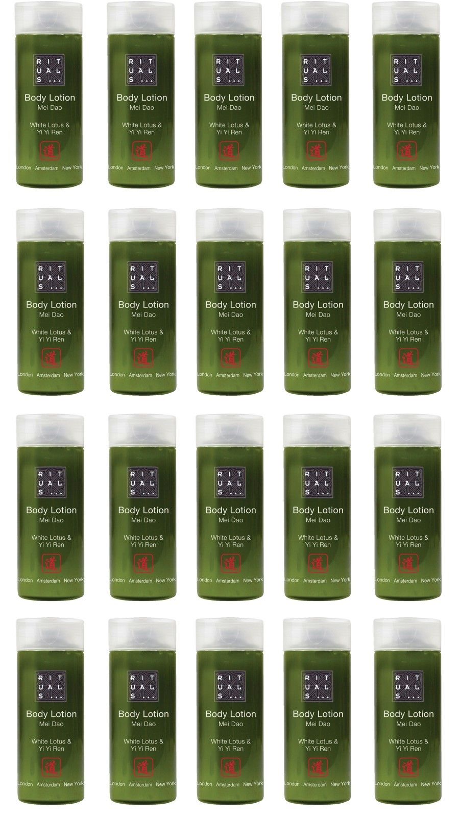 Rituals Mei Dao White Lotus & Yi Yi Ren Body Lotion. Lot of 20. Total of 17oz