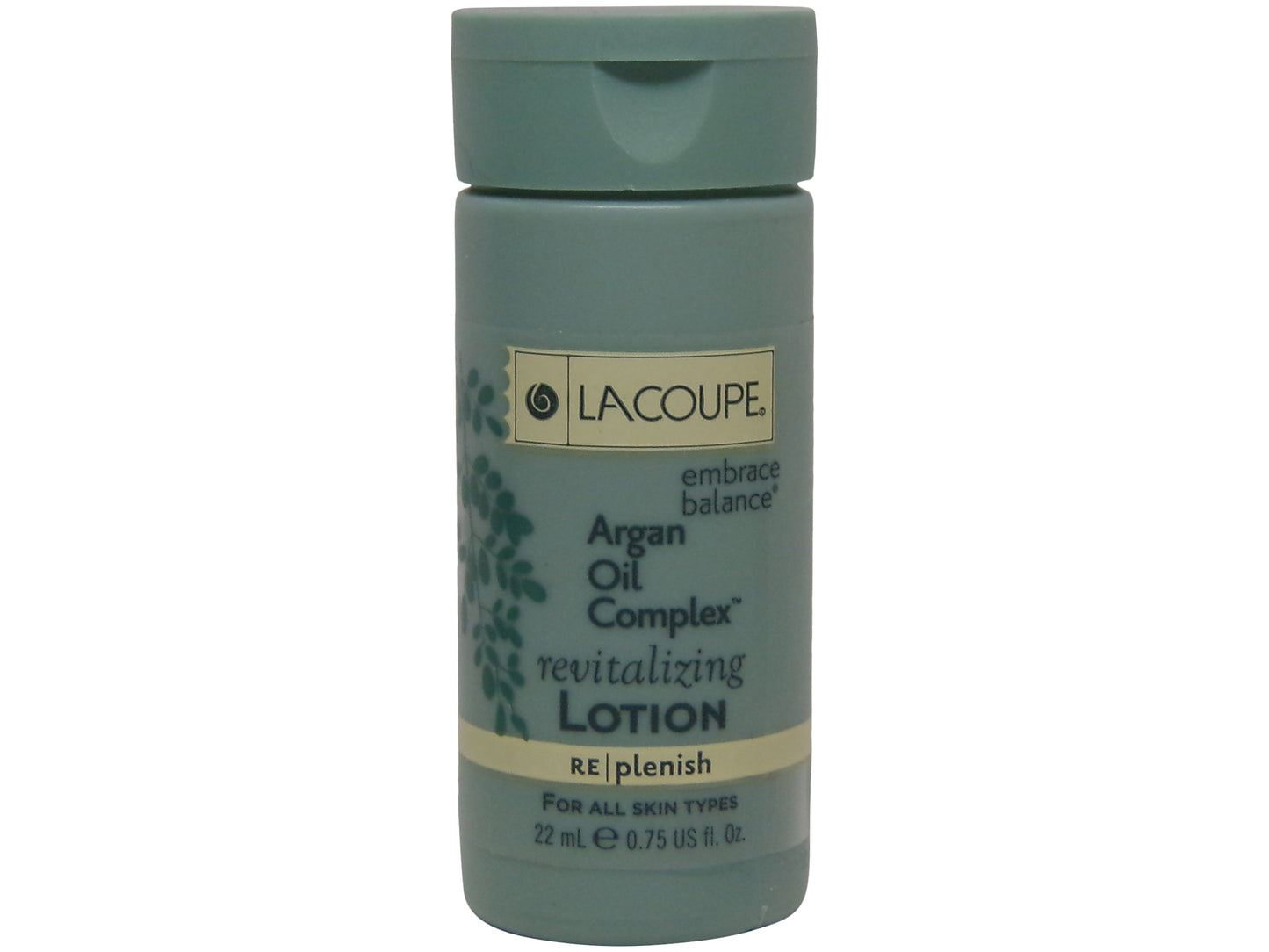 La Coupe Argan Oil Complex Revitalizing Lotion Lot of 18 each 0.75oz bottles. Total of 13.5oz