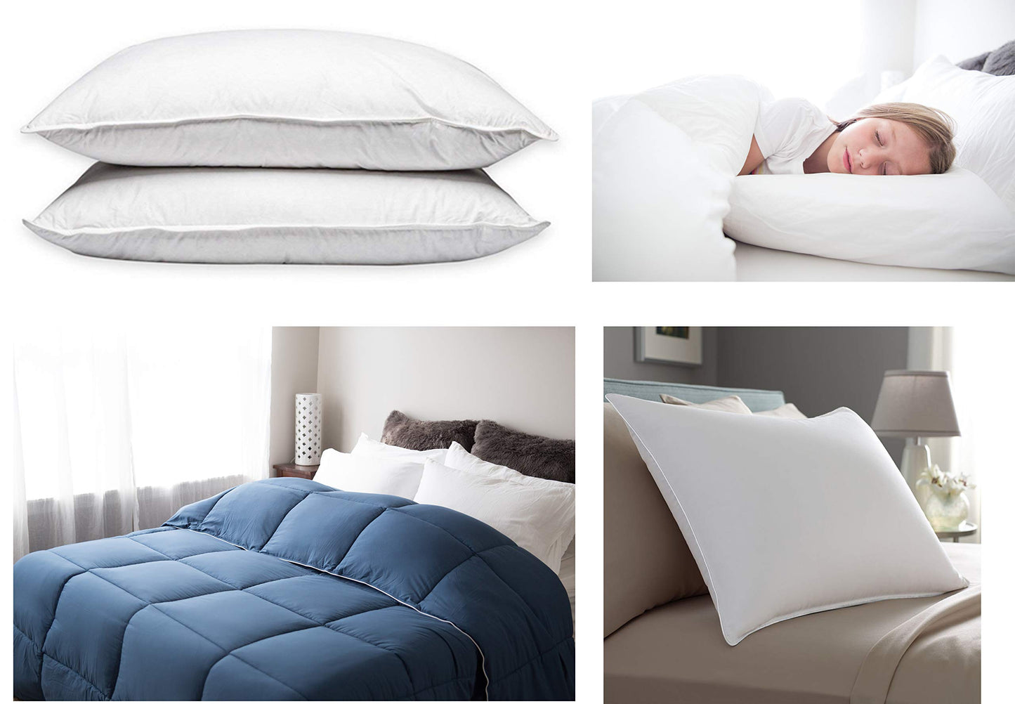 Restful Nights Trillium Standard Size 2-Pillow Set