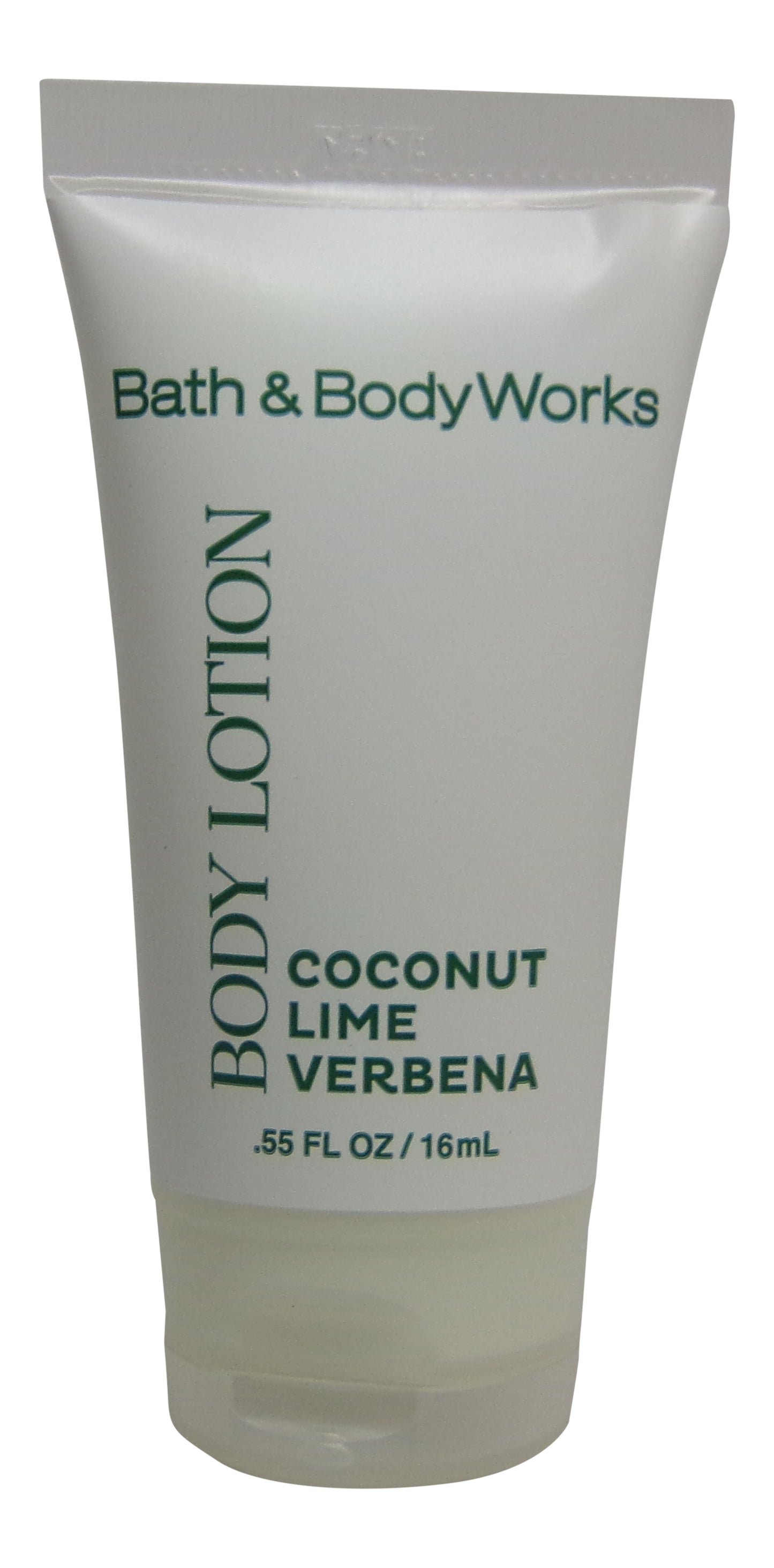 Bath and Body Works Coconut Lime Verbena Body Lotion. Lot of 30 each 0.55oz Bottles. Total of 16.5oz.