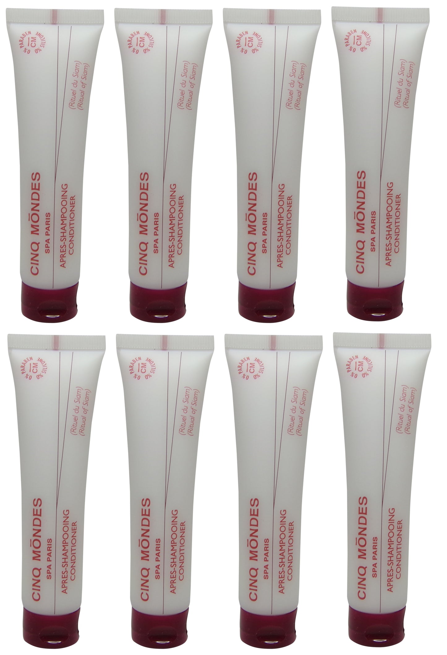 Cinq Mondes Conditioner Rituel du Siam lot of 8 each 1.35oz. Total of 10.8oz