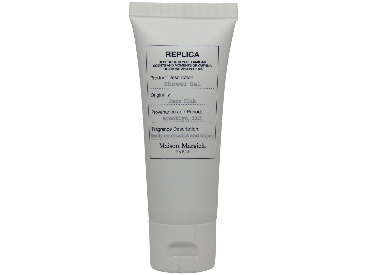 Maison Margiela Replica Jazz Club Shower Gel lot of 2 each 1.4oz tubes. Total of 2.8oz