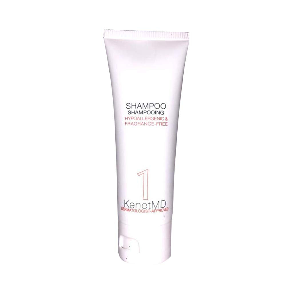 KenetMD Shampoo Hypoallergenic and Fragrance Free - Lot of 20 - Each 1.25 Oz - Total 25 Oz