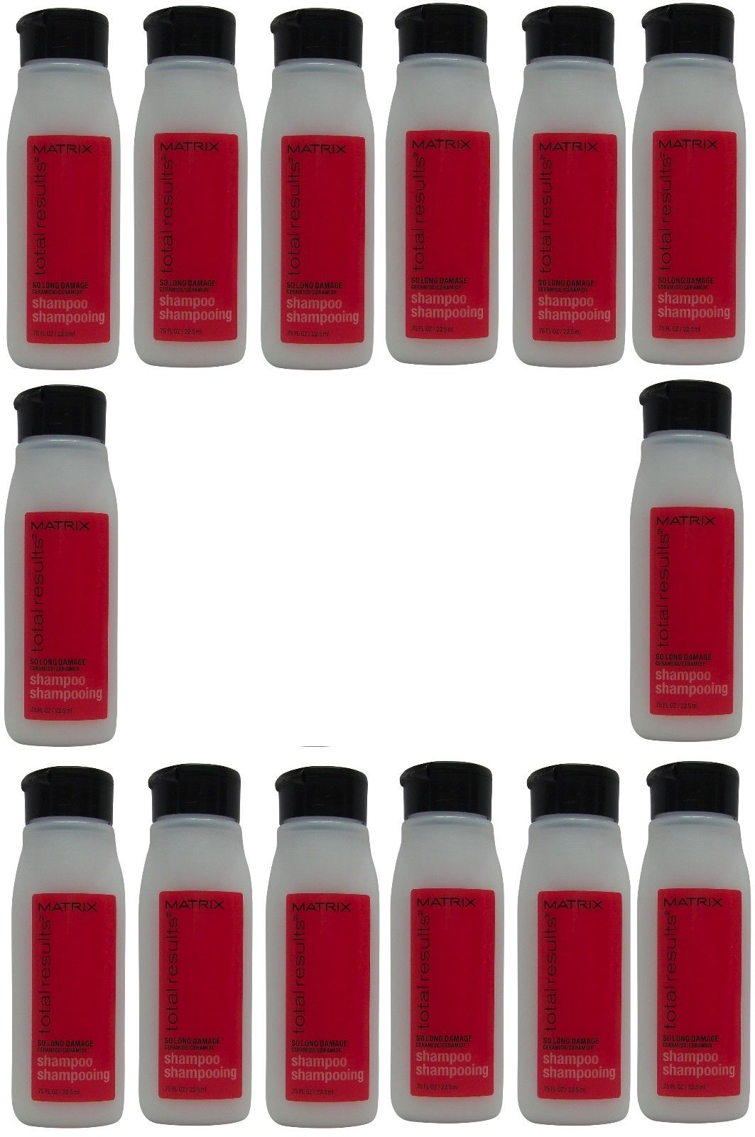 Matrix Total Results So Long Damage Shampoo Lot of 14 Each 0.75oz Bottles