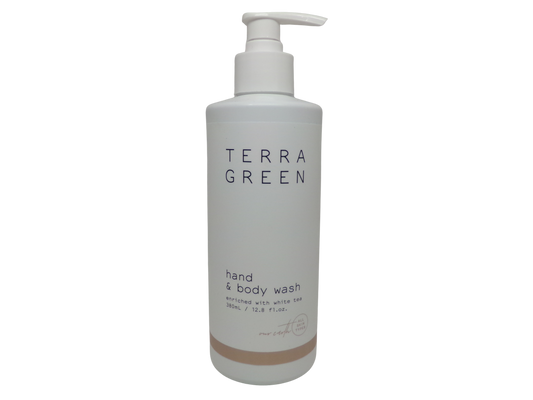 Terra Green Hand and Body Wash Enriched with White Tea (12.8oz)