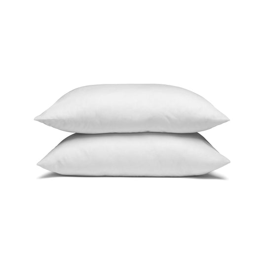 TemperLoft Serenity Pillows Queen (Set of 2), Down/Down Alternative Fill, 20x30, 100% Cotton Cover, Found in Leading Hotels Nationwide Hospitality Quality Delivered to Your Home
