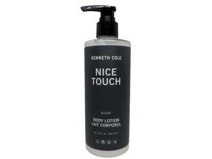 Kenneth Cole Nice Touch Vetiver Body Lotion Lot of 4 each 12.8oz Bottles