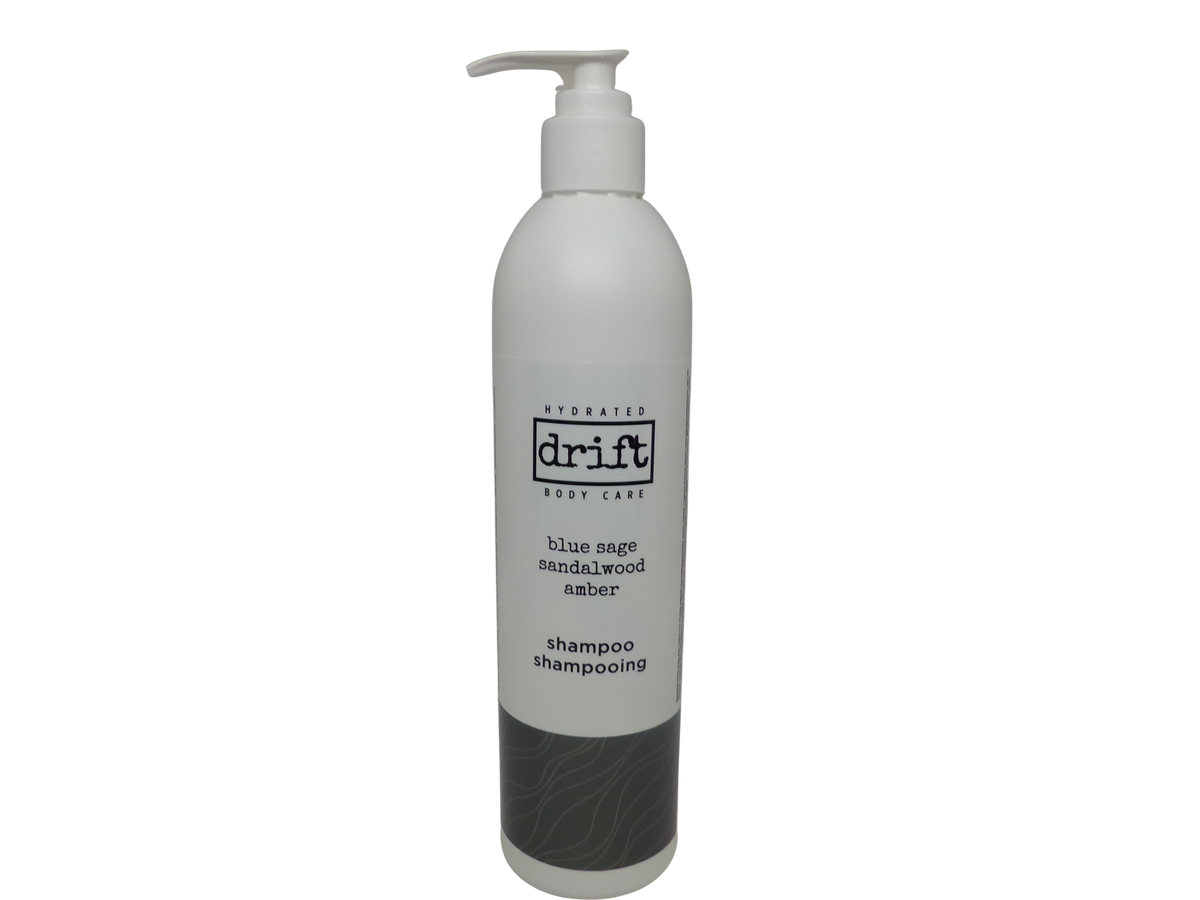 Drift Blue Sage Sandalwood & Amber Shampoo (12oz) lot of 4. Total of 48oz