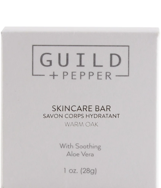 Gilchrist & Soames Guild and Pepper Warm Oak Skincare Bar 1oz Lot of 12 each. Total of 12oz