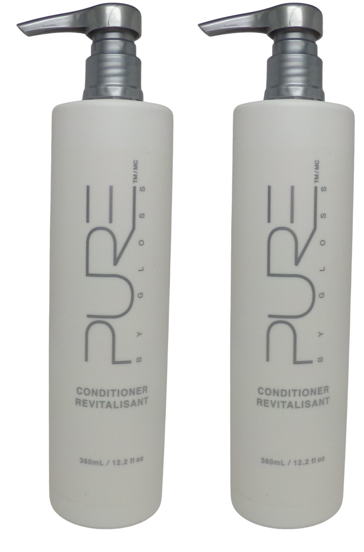 PURE by Gloss Conditioner Lot of two 12.2oz Bottles
