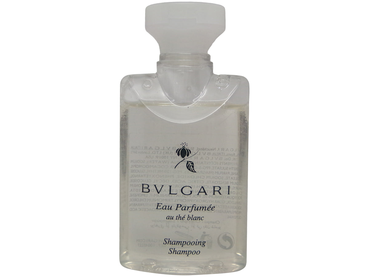Bvlgari White Tea Shampoo and Conditioner Lot of 4 (2 each) 1.3oz Bottles