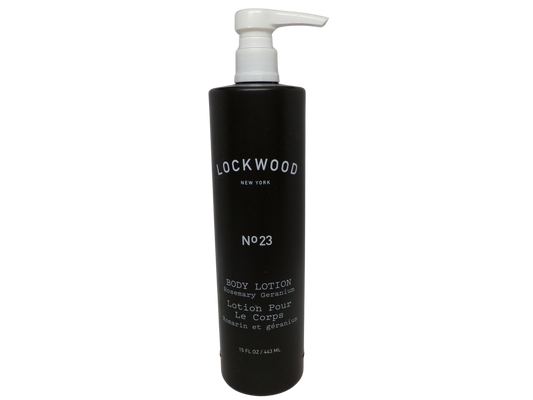 Lockwood New York No. 23 Rosemary Geranium Body Lotion (15 oz)