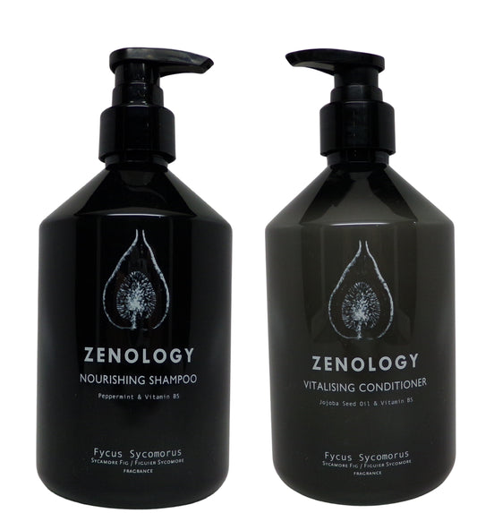 Zenology Fycus Sycomorus Nourishing Shampoo and Vitalizing Conditioner (16.9 oz each)