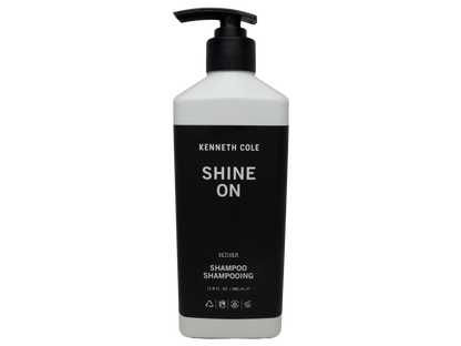 Kenneth Cole Shine On Vetiver Shampoo and No Knots Conditioner Two of ea(12.8oz)