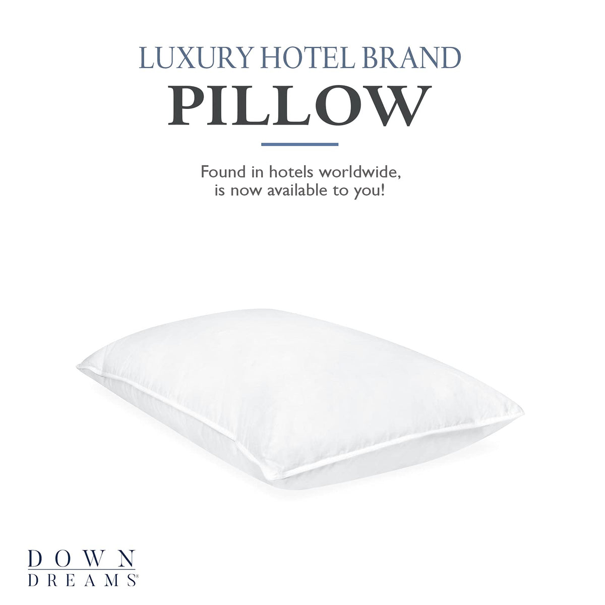 Down Dreams Manchester Mills Classic Firm Queen Pillows  2-Pack