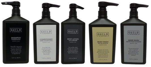 Gilchrist & Soames Guild and Pepper Warm Oak 5 Piece Set (12oz each)