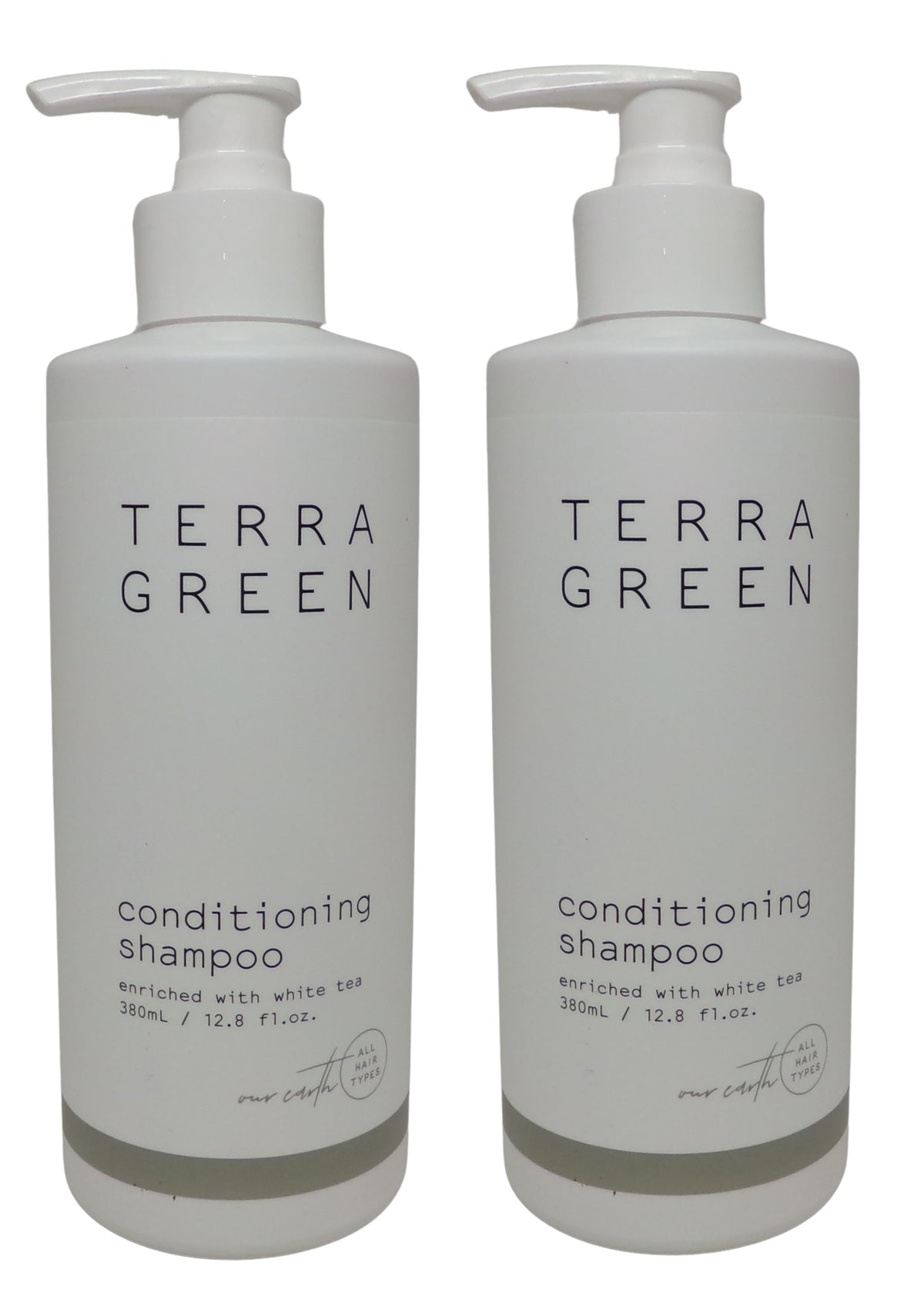 Terra Green Conditioning Shampoo (12.8oz) lot of 2. Total of 25.6oz