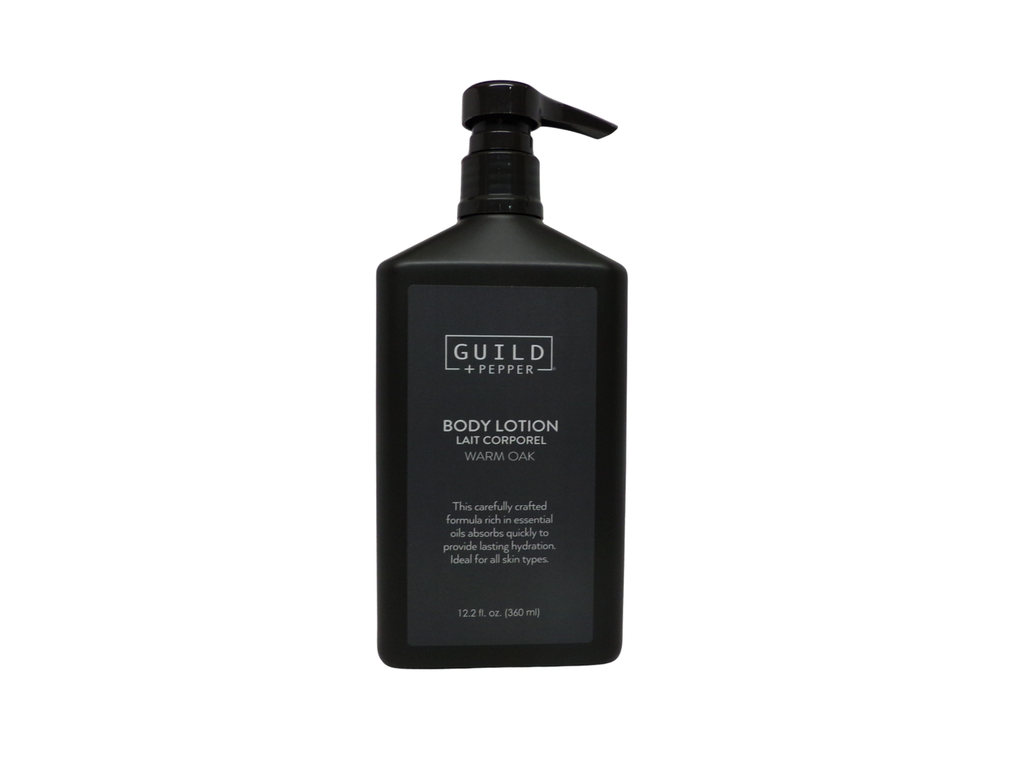 Gilchrist & Soames Guild and Pepper Warm Oak Body Lotion Pump Bottle (12oz)