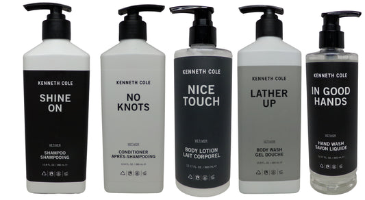 Kenneth Cole Bath Collection Lot of 5 each 12.8oz Bottles