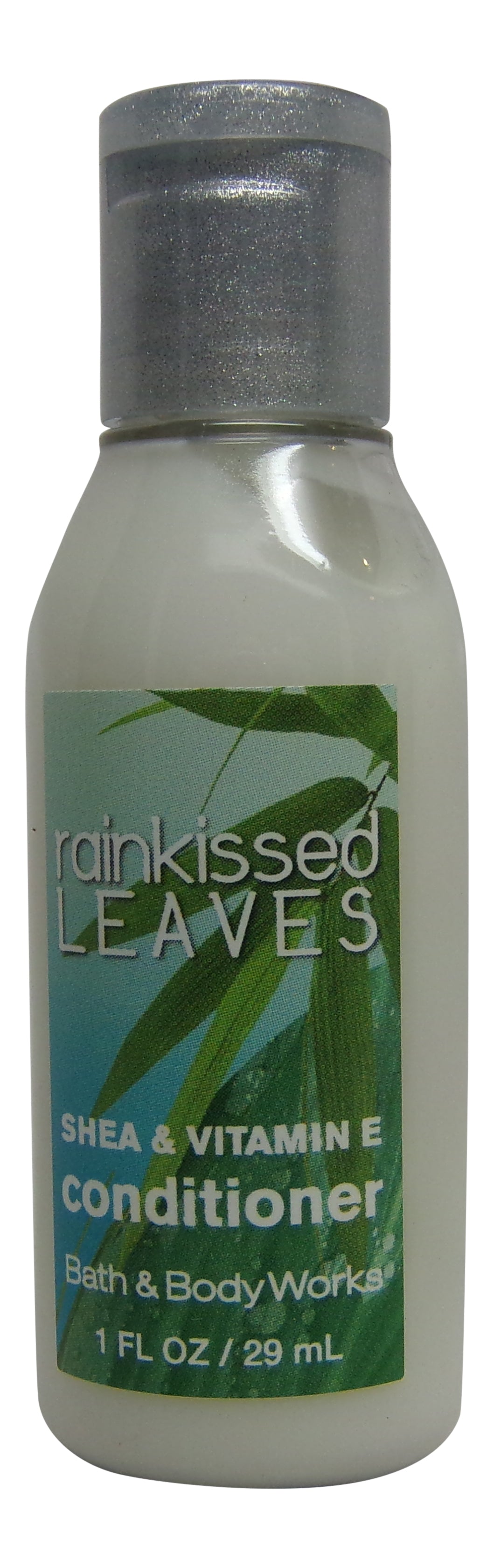 Bath Body Works Rainkissed Leaves Travel Set 1 Shampoo, 1 Conditioner, 1 Lotion, 1 Gel, and 1 Soap