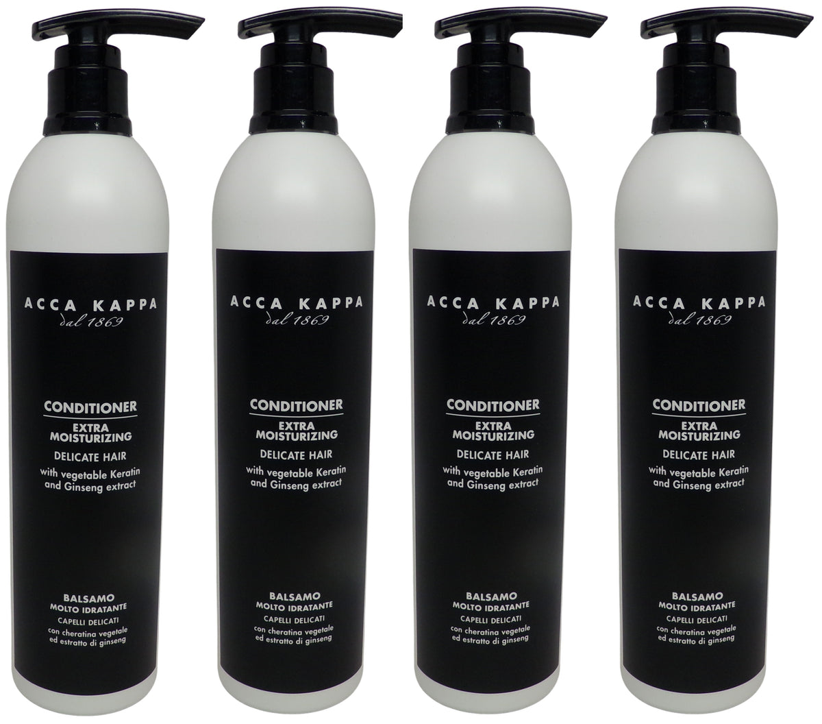 Acca Kappa White Moss Conditioner 4 Pack (10oz Each, Total 40oz)