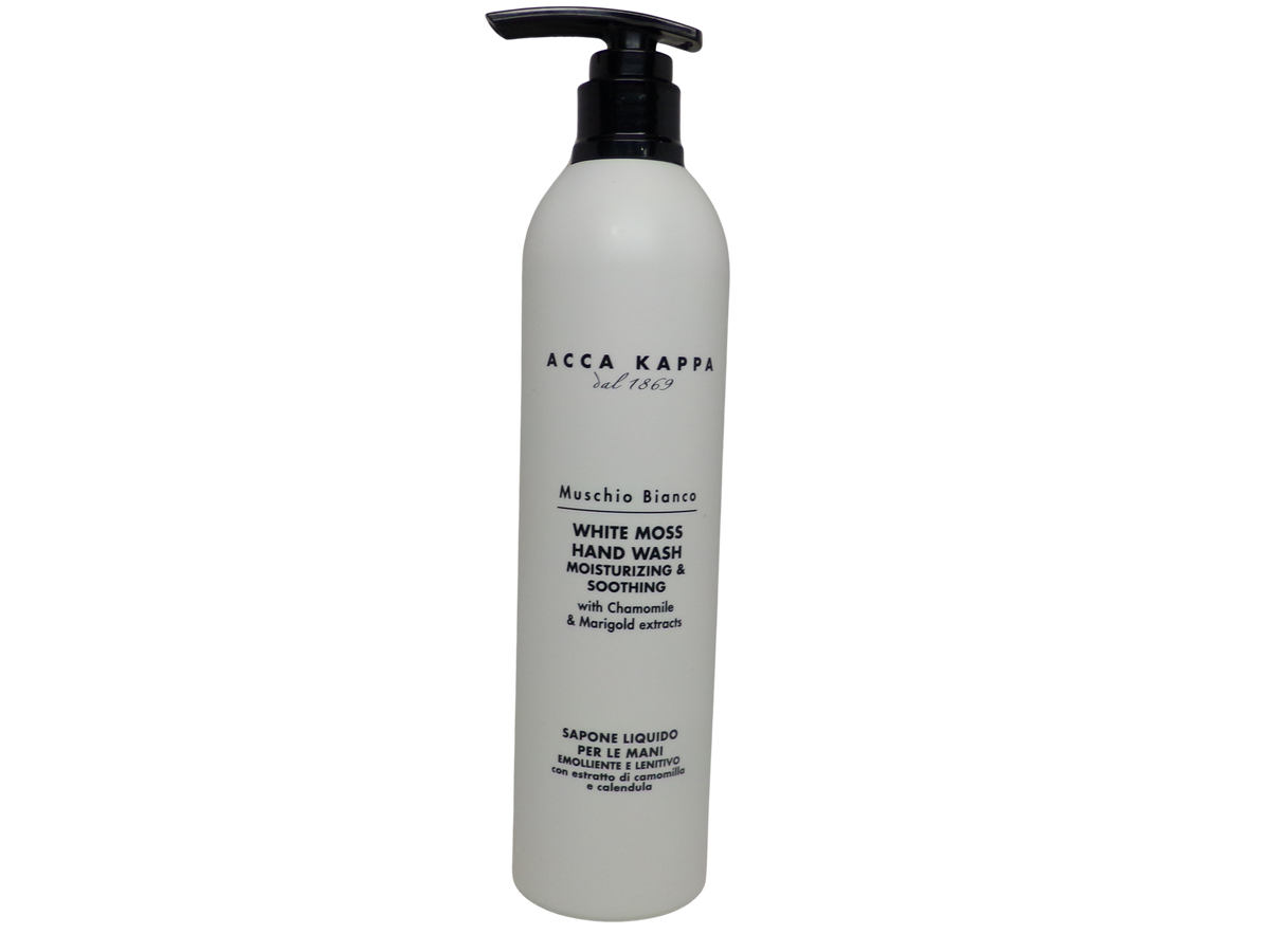 Acca Kappa White Moss Bath Collection Set 5 Pack (10oz Each, Total 50oz)