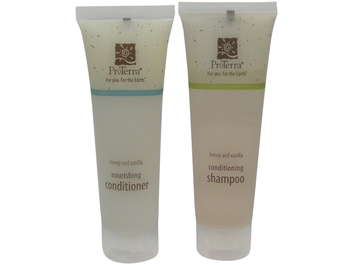 ProTerra Honey & Vanilla Shampoo and Conditioner Lot of 4 (2 of Each)