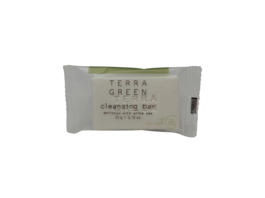 Terra Green Cleansing Soap Bar Enriched with White Tea 18 each 0.72oz