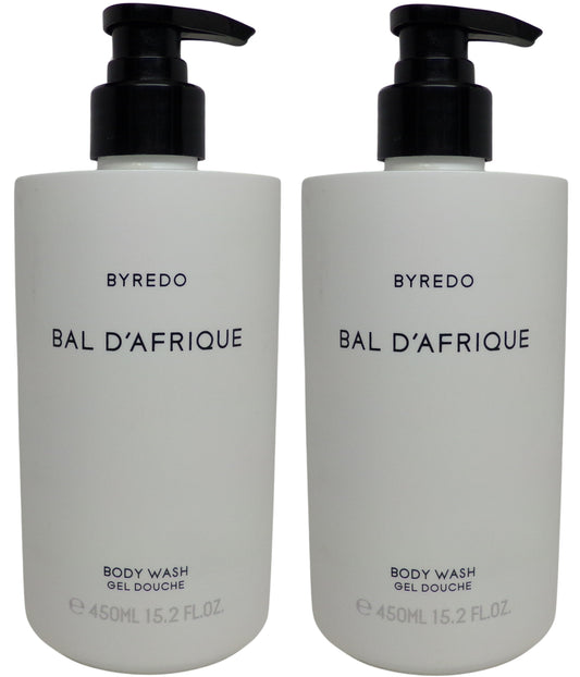 Byredo Bal d’Afrique Body Wash Lot of Two 15.2oz / 450ml Pump Bottles