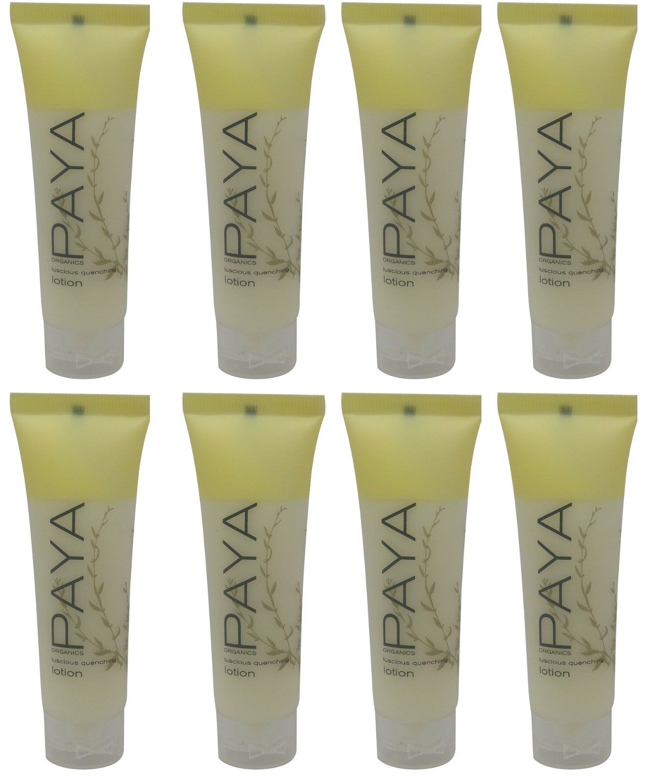 PAYA Organics Luscious Quenching Lotion lot of 8 bottles Total of 8oz
