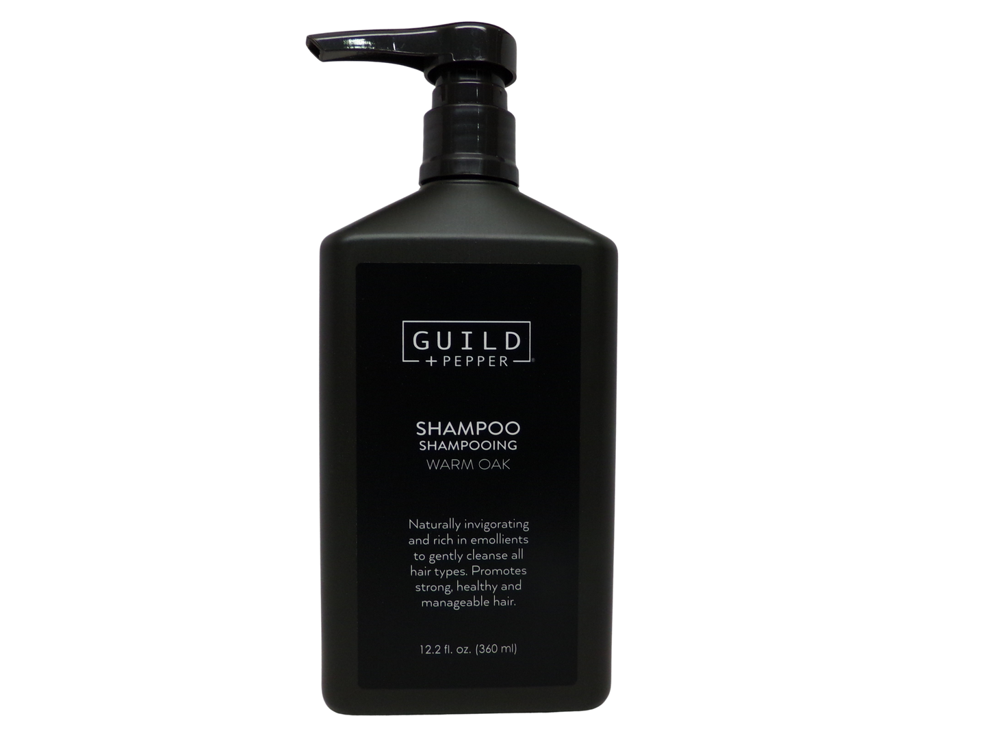 Gilchrist & Soames Guild and Pepper Warm Oak Shampoo Pump Bottle (12oz)