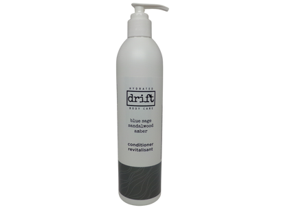 Drift Blue Sage Sandalwood & Amber Shampoo and Conditioner 12oz Bottles