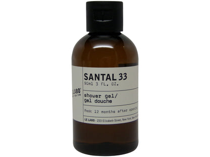 Le Labo Santal 33 Shower Gel  lot of 4 each 3oz bottles. Total of 12oz